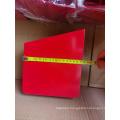 red color stretch strap band use metal dispenser box